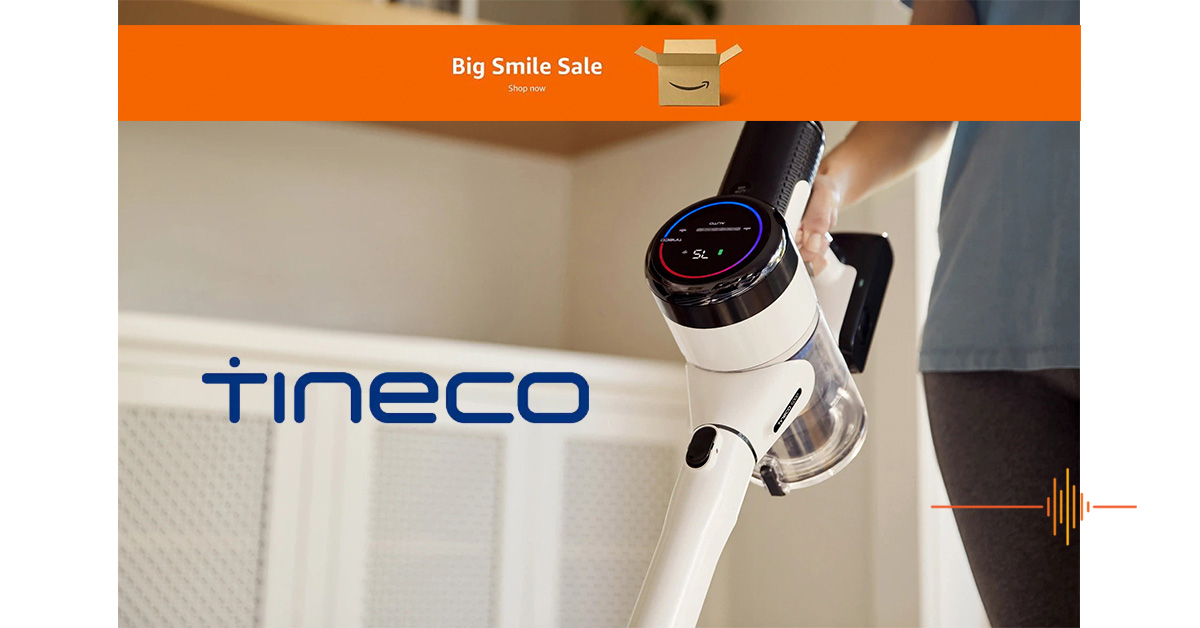 Tineco is smiling on your floor and wallet with the Amazon Big Smiles Sale
