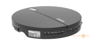 LASER Portable Walkman CD/MP3 Player with Anti-Skip Tech & Headphones