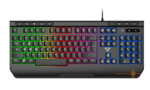 LASER PC Gaming RGB LED Full Size Wired Keyboard