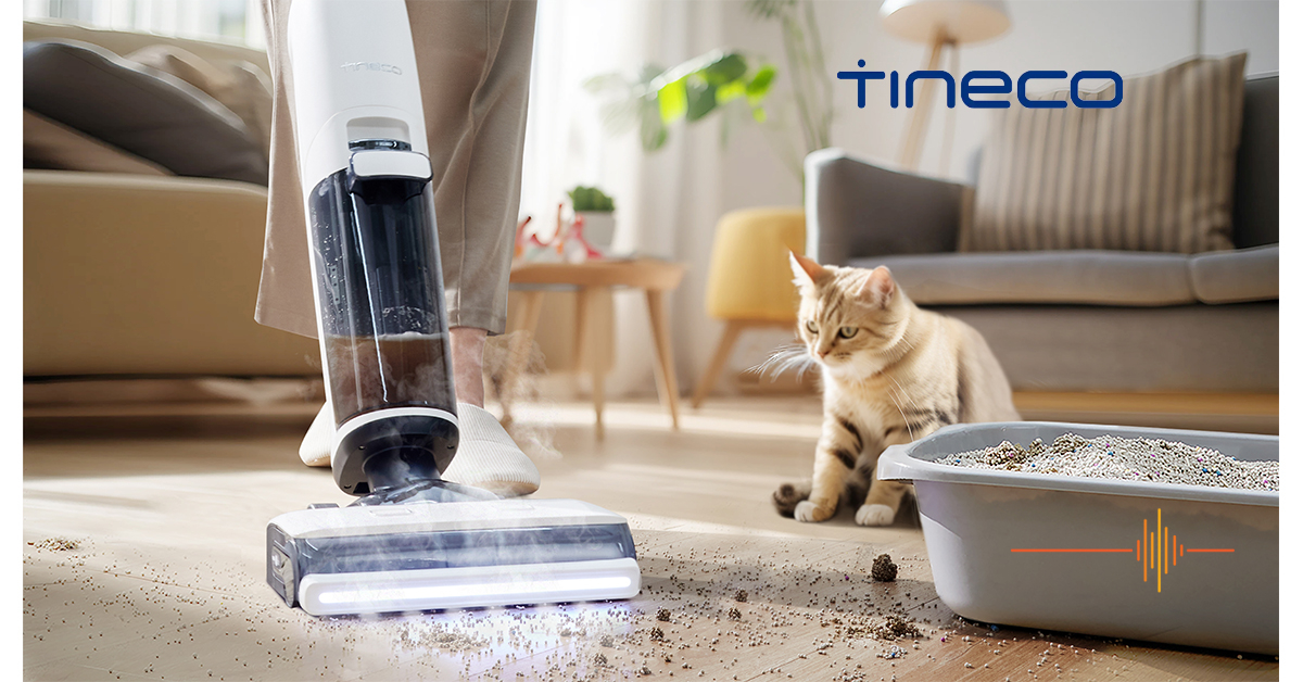 Sticky kitchen spills and pet messes are no match for the Tineco Floor One S7 Steam